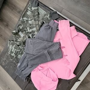 Justice hoodies/leggings